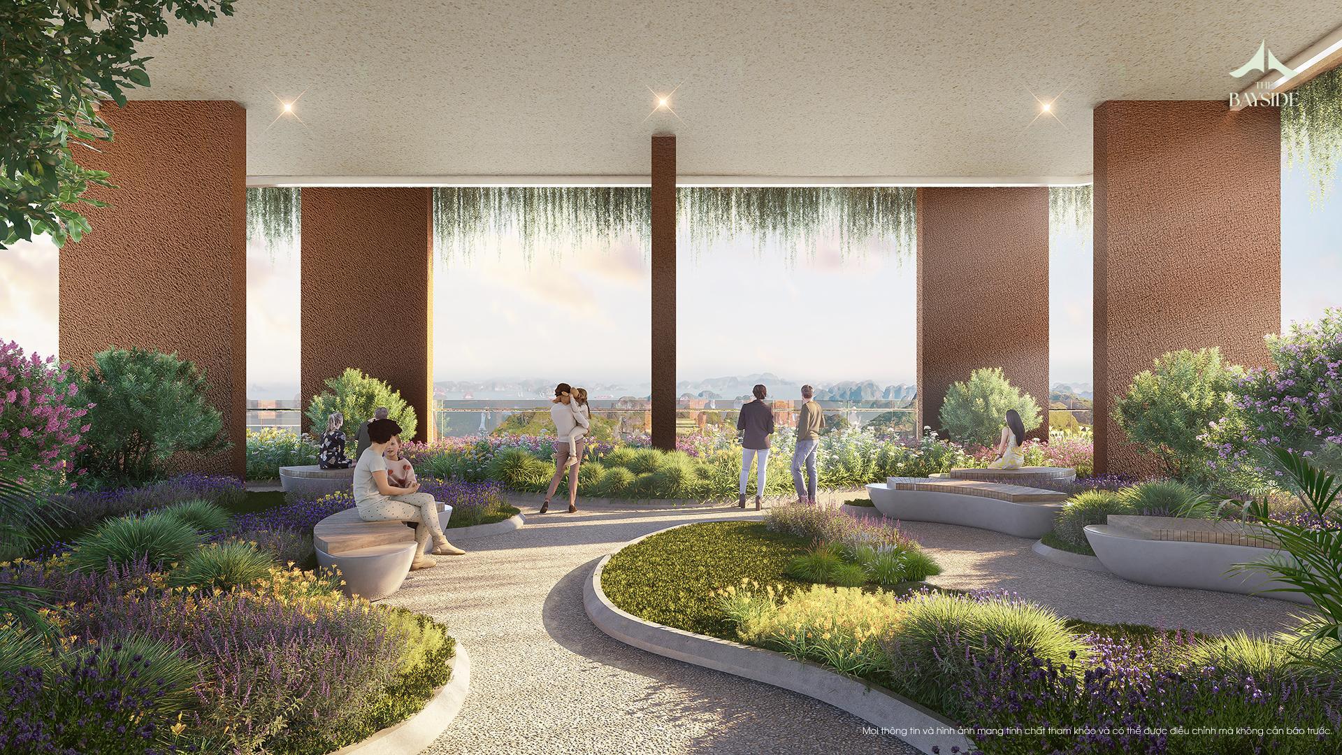 Vuon suc khoe the bayside ha long