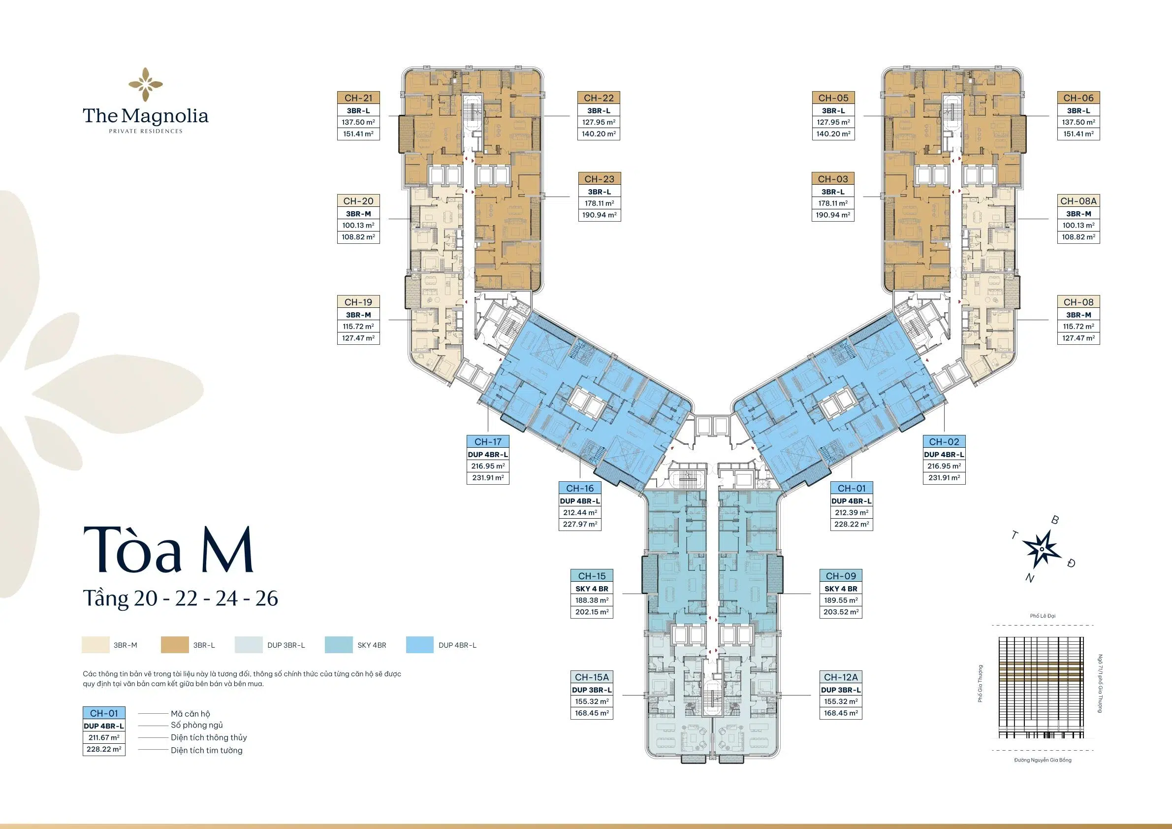 Mat bang tang 20 22 24 26 the magnolia